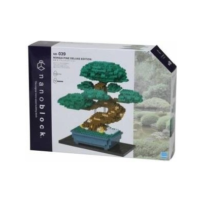 Nanoblock Строителна Игра Nanoblock Bonsai Pine Deluxe Edition NB-039