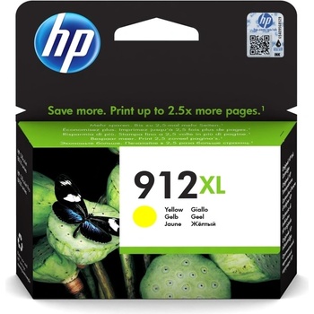 HP Касета за HP OfficeJet 801x, HP/ Pro 802x - Yellow - 3YL83AE - HP 912XL, Заб. : 825 k (3YL83AE)