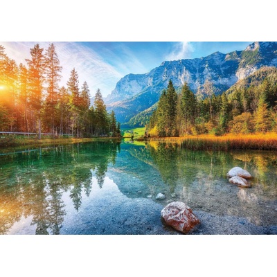 Postershop Fototapeta vliesová Horské jezero 1 , rozměry 254x184 cm