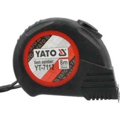 Yato Metr svinovací s autostopem 25mm x 8m