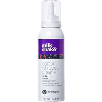 milk_shake Млечен шейк цветна бита сметана органични плодови екстракти пяна за боядисване на коса виолетова 100 ml