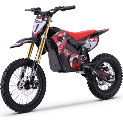 Beneo Elektrický Motocross pro děti a teenagery Beneo Motors Falcon červená