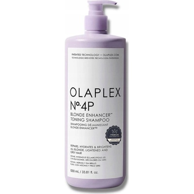Olaplex No.4P Blonde Enhancer Tonizujúci šampón na vlasy Blond 1000 ml
