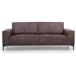 Scandic Кафяв диван от изкуствена кожа 224 см Copenhagen - Scandic (14357SN 29 CHOCOLATE)