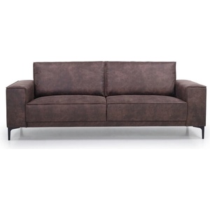 Scandic Кафяв диван от изкуствена кожа 224 см Copenhagen - Scandic (14357SN 29 CHOCOLATE)