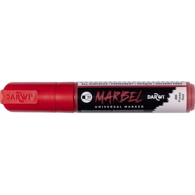 Darwi Marbel Химикал маркер 15 mm Poppy Red N°480 1 бр (DA0222015480C)