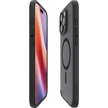 Spigen Ultra Hybrid Mag Case с MagSafe за iPhone 16 Pro Max - черен (8809971229395)