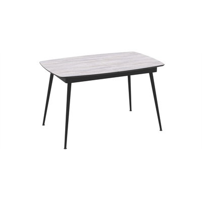 Bogdan Furniture Europe Трапезна маса yense, Разтегателна, Снежен Бор