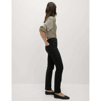 Marks & Spencer Разтегателни дънки с прав крачол Sienna Marks & Spencer черни Marks & Spencer | Cheren | ЖЕНИ | 8 REG