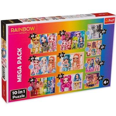 Trefl Пъзел Trefl 10 в 1 - Кукли манекенки (96000)