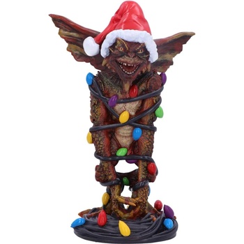 Image 1 of Nemesis Now Gremlins Mohawk In Fairy Lights 16cm