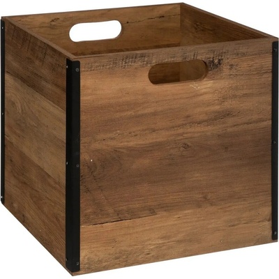 5five Simply Smart Úložný box Andrew 31x31x31 cm hnedá