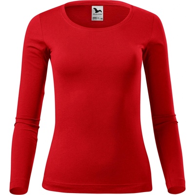 MALFINI Malfini fit-t long sleeve 169 / Дамска тениска с дълъг ръкав - червена m (1690714)