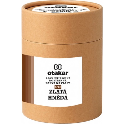 Otakar Organic přírodní rostlinná barva zlatá hnědá 100 g