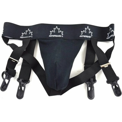 WINNWELL HOKEJOVÝ SUSPENZOR S PODVAZKY BLACK JR – Zboží Dáma