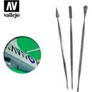 Vallejo T02002 Sada 3 nerezových dlátek