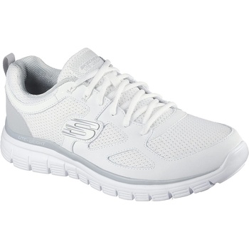 Skechers Мъжки маратонки Skechers Flex Burns Agoura Trainers Mens - White