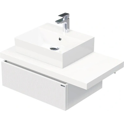 Intedoor DESK 3D bílá matná 90,5 x 44,4 x 50,2 cm DE 54 3D 90 L STORM 1Z A8916