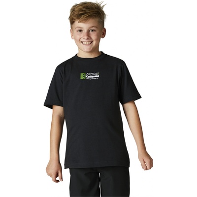 FOX triko YOUTH KAWASAKI Ss dětské black