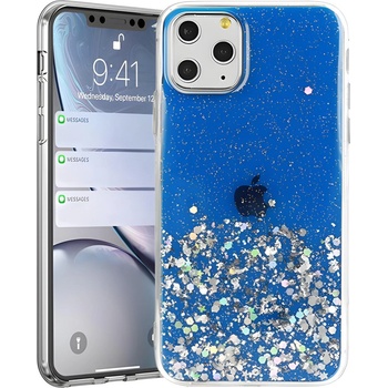 Izmael Калъф с блестящи частици за Samsung Galaxy A70 - Тъмносин KP18048 (18048)