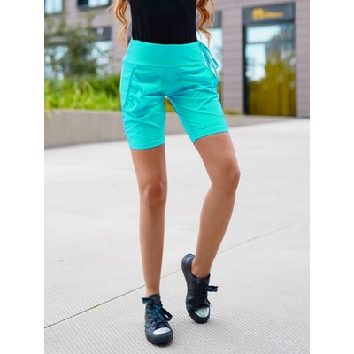 Neywer Dámské funkční elastické sportovní kraťasy EG333 mentolové