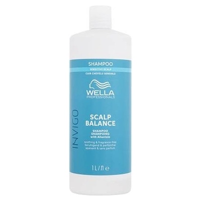 Wella Professionals Invigo Scalp Balance Sensitive Scalp Shampoo hydratační a zklidňující šampon pro citlivou pokožku hlavy 1000 ml