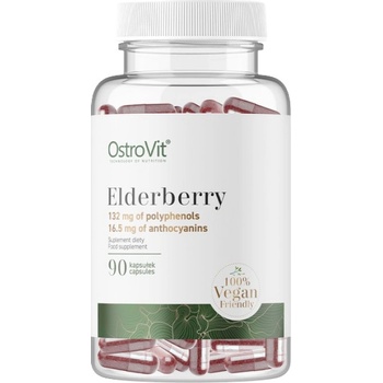 Image 1 of OstroVit Elderberry Extract 330 mg | Vege [90 капсули]