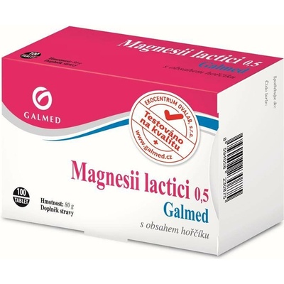 Galmed Magnesii lactici 0,5 g 100 tablet