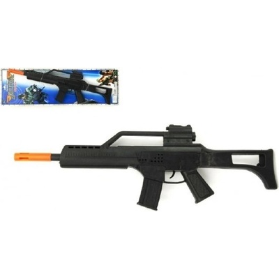 Teddies samopal jiskřící na setrvačník 53 cm