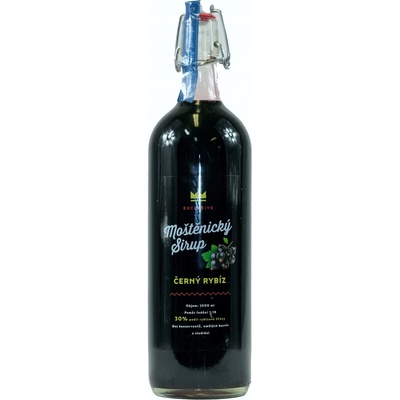Moštěnický Sirup Exclusive Černý rybíz 1 l