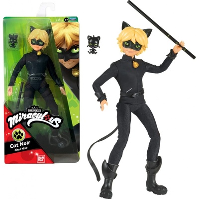 Bandai Miraculous Černý kocour panák 26 cm