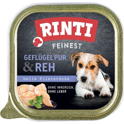 Rinti Feinest Adult Dog hydina a divina 11 x 150 g