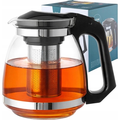 Altom Konvice na čaj se sítkem Black 1,5 l