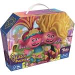 Trefl Puzzle 70 Glitter в куфар - Блестящи Тролове (53021)