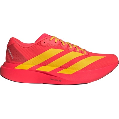 Adidas Мъжки маратонки adidas Adizero Evo SL Woven Running shoes - Lucid Red / Bold Gold / Semi Lucid Blue - размер 9, 5 (UK) (023-2826-0418)