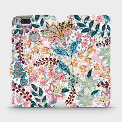Mobiwear - Xiaomi Mi A1 - MX04S Spletité kvítky a listy