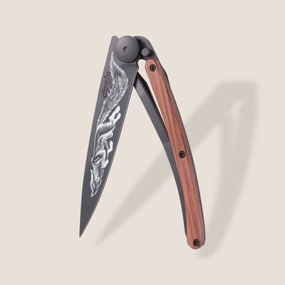 Deejo 1GB152 37g black Prime cuts olive wood