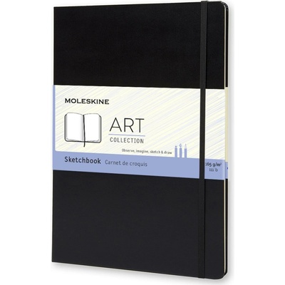 Moleskine Skicář tvrdé desky A4 černý A4 48 listů