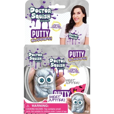 Doctor Squish Putty Buddies 50g Silver (107466)