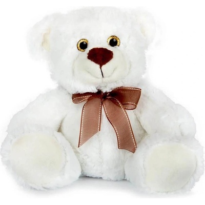 Плюшено мече 3 цвята с панделка