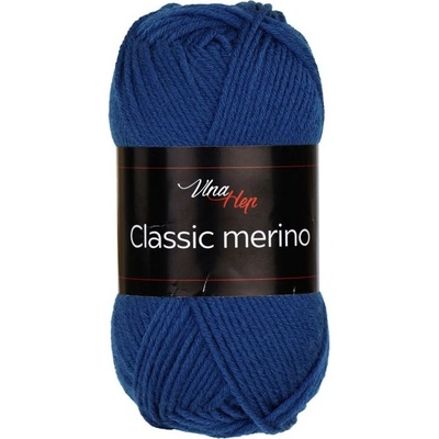Vlna Hep Classic merino 61277 tmavá jeans