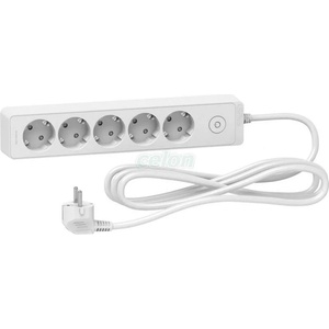 Schneider Electric 5 Plug 3 m Switch (ST9453W)