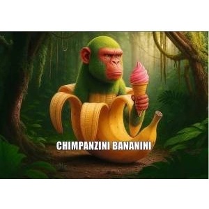 Trefl Puzzle 200 BrainRots Chimpanzini Bananini