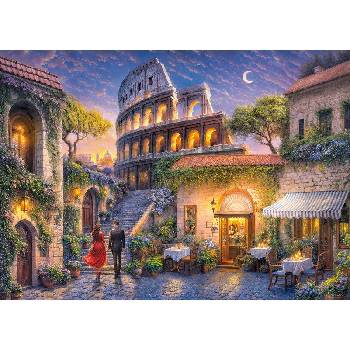Image 1 of Cherry Pazzi - Puzzle Romatic Rome - 1 000 piese