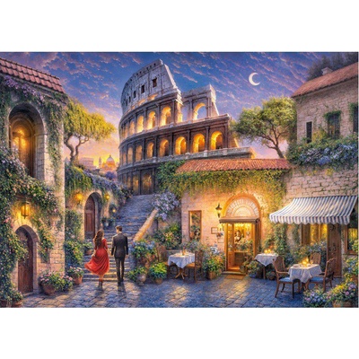 Cherry Pazzi - Puzzle Romatic Rome - 1 000 piese