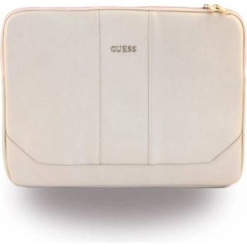 Pouzdro Guess GUCS13TBE 13" beige