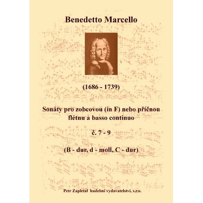 Marcello Benedetto Sonáty pro zobcovou in F nebo příčnou flétnu a basso continuo č. 7 9