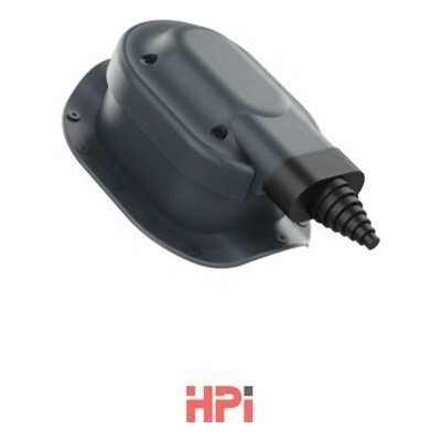 HPI Solární prostup set vysoký profil pro plechové tvarované krytiny antracit