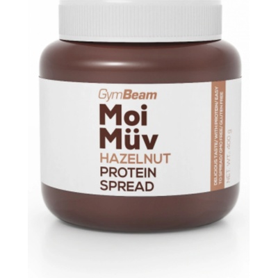 GymBeam Proteinová pomazánka MoiMüv lískový ořech 400 g