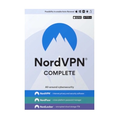 NordVPN Complete 10 lic. 12 mes.